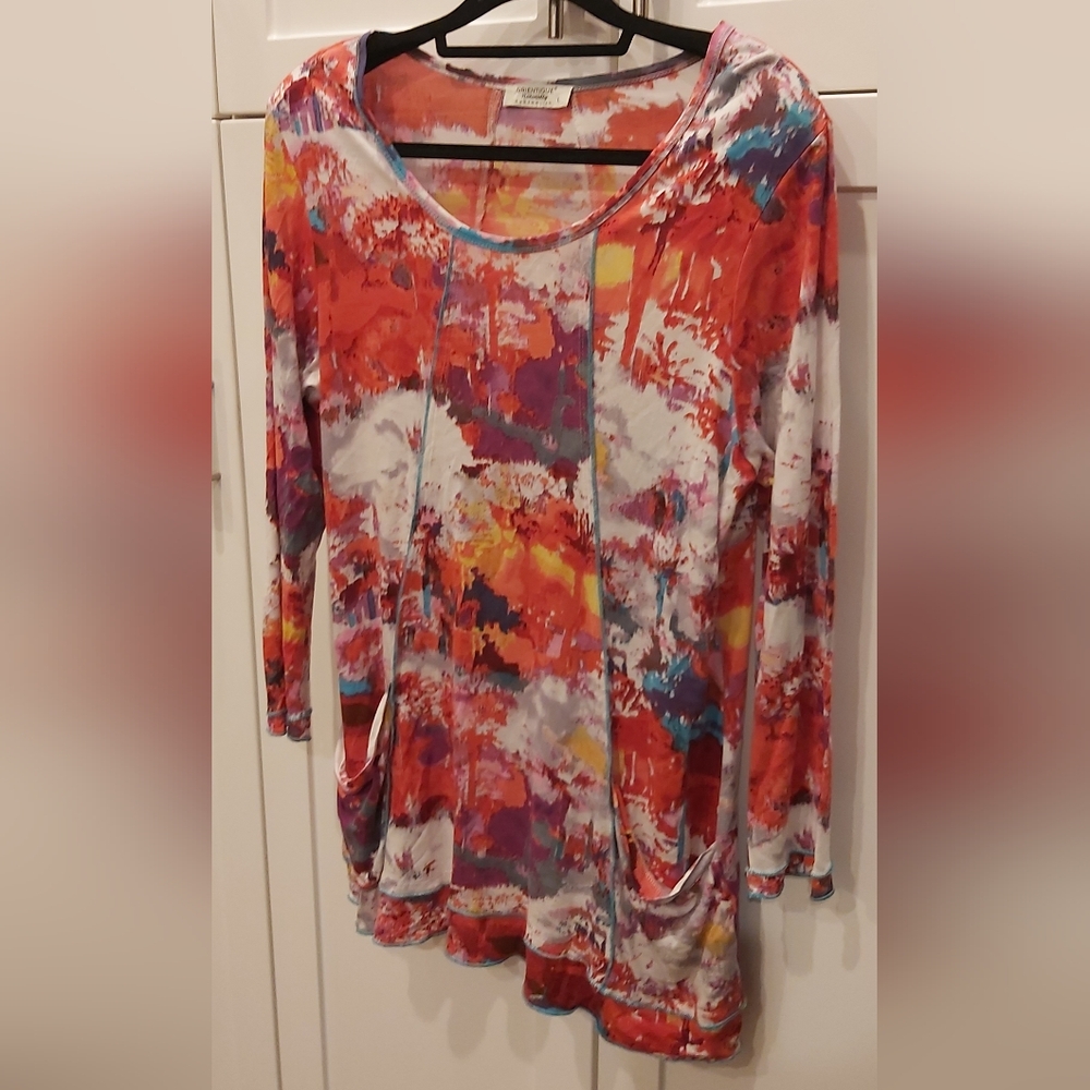 LAST Chance   Orientique Abstract Tunic